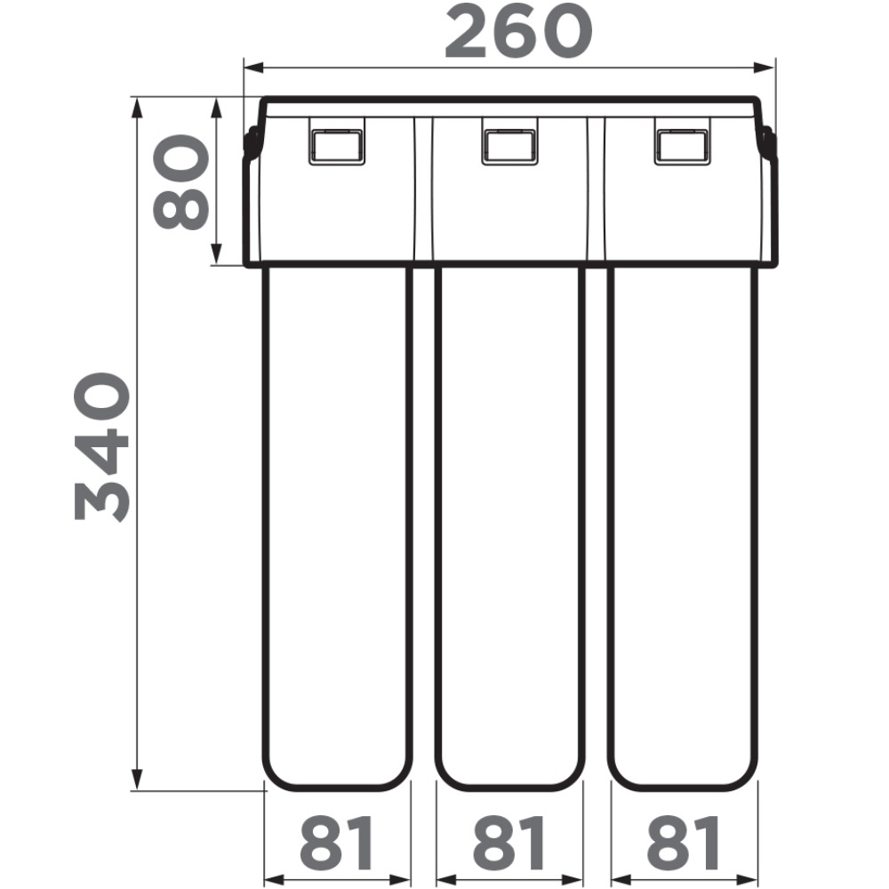 Смеситель для кухни Omoikiri Nagano P + Pure Drop Lite с фильтром Ваниль 4044.8028P — изображение 3
