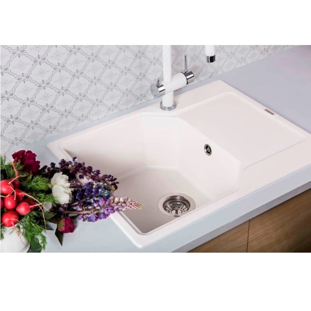 Мойка кухонная Omoikiri Yonaka 65 Серый матовый 4993346 — изображение 3