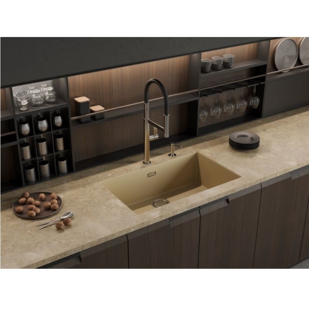 Мойка кухонная Omoikiri Yamakawa 76 Черный матовый 4993437 — изображение 2