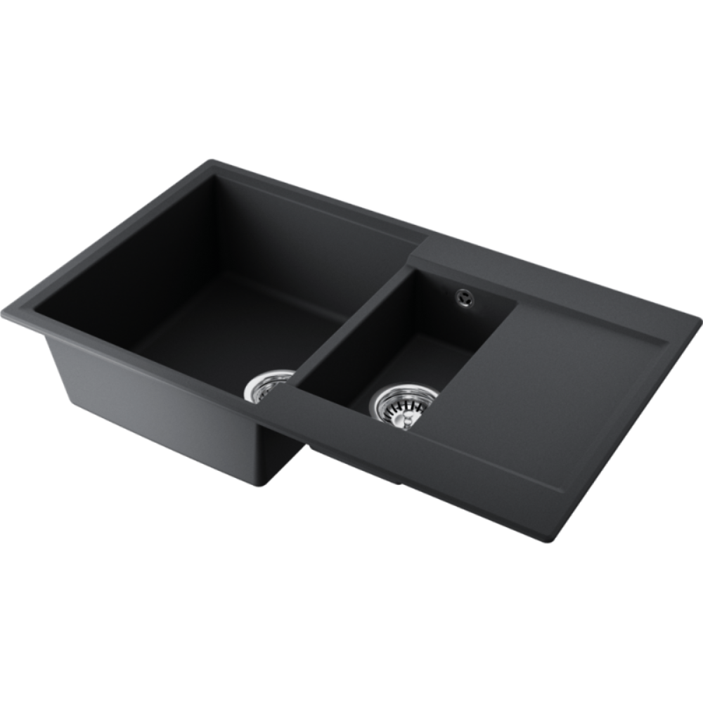 Мойка кухонная Omoikiri Daisen 86 Черный матовый 4993477 — изображение 2