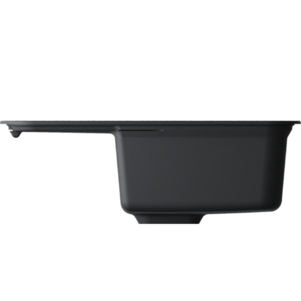 Мойка кухонная Omoikiri Tasogare 65 Черный матовый 4993490 — изображение 3