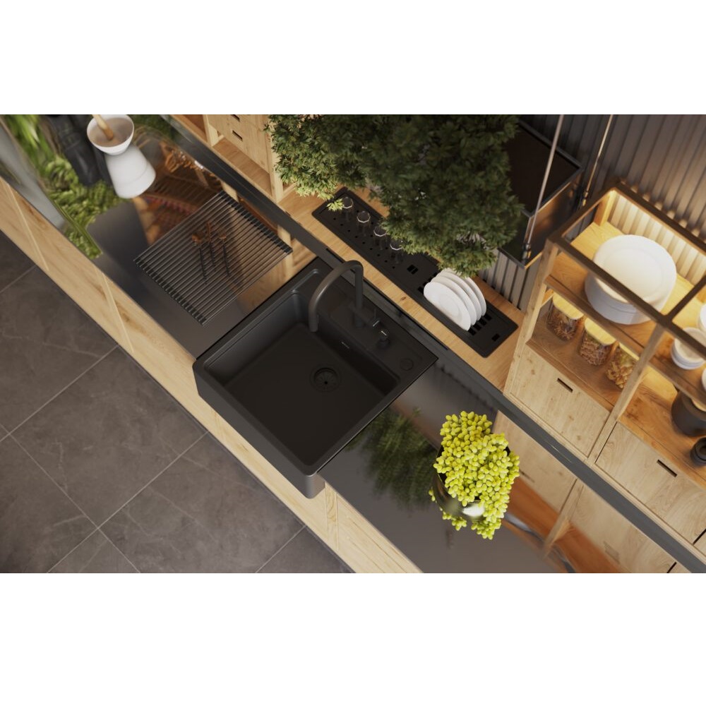 Дозатор встраиваемый Omoikiri OM-05 Графит 4995054 — изображение 3