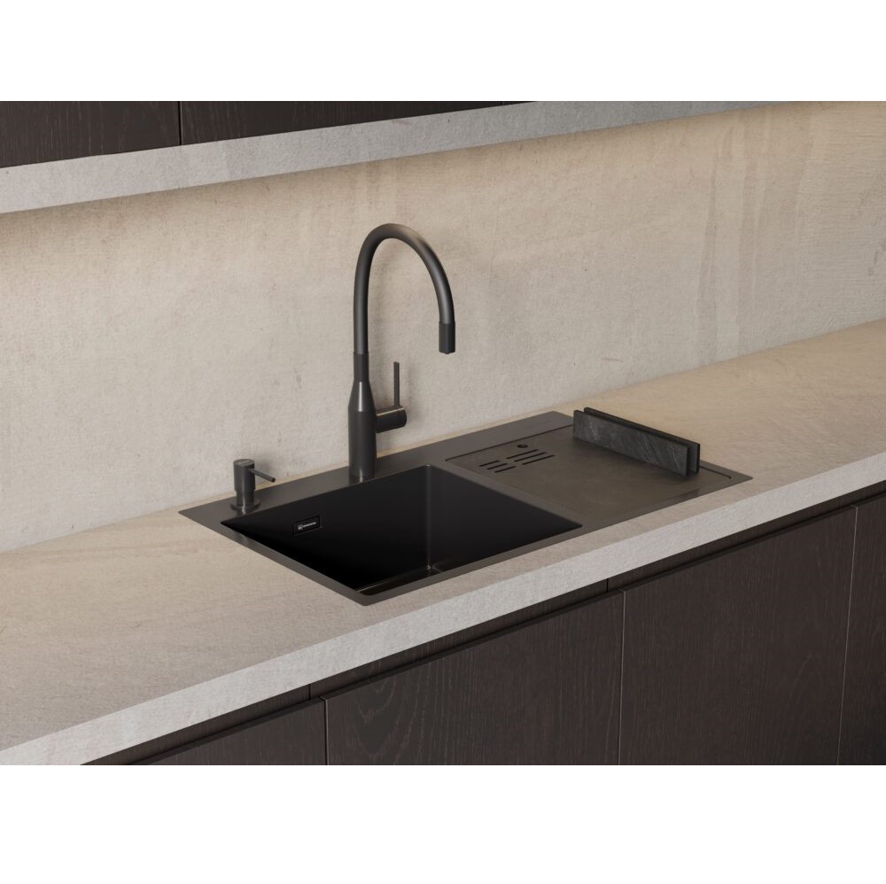 Дозатор встраиваемый Omoikiri OM-08 Графит 4995079 — изображение 2