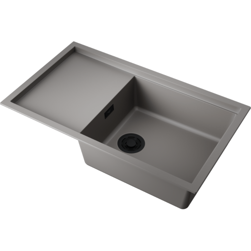 Мойка кухонная Omoikiri Sintesi 86 Серый матовый 4997134 — изображение 2